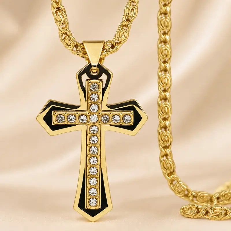 Colar-Cruz-Sagrada-Em-Ouro-18k-Soul-Fe