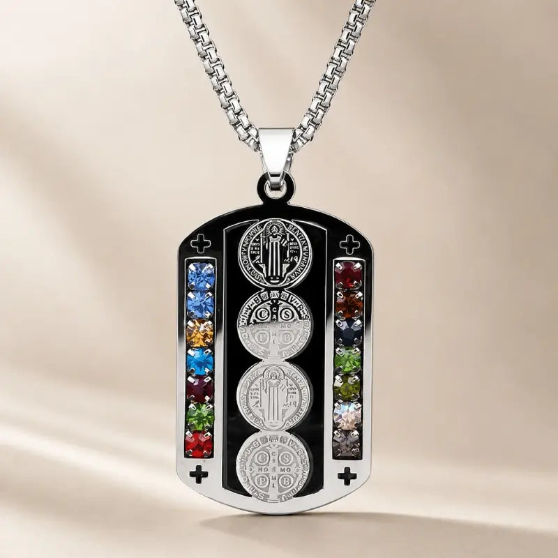 Colar-Sao-Bento-Benedictum-De-Prata-Soul-Fe