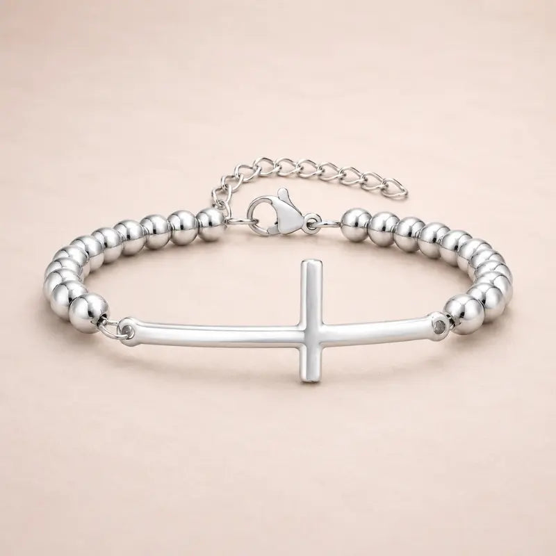 Pulseira-Sao-Bento-Pax-Benedicta-Banhada-Em-Prata-Soul-Fe