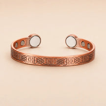 Pulseira de Cobre  Magnética Nó Infinito Vintage Soul Fe