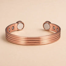 Pulseira de Cobre  Magnética Nó Infinito Vintage Soul Fe
