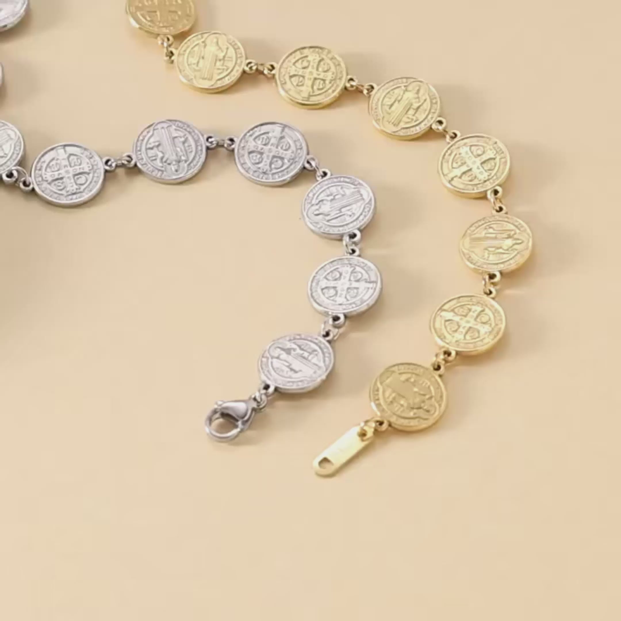 Pulseira São Bento Vade Retro Prata
