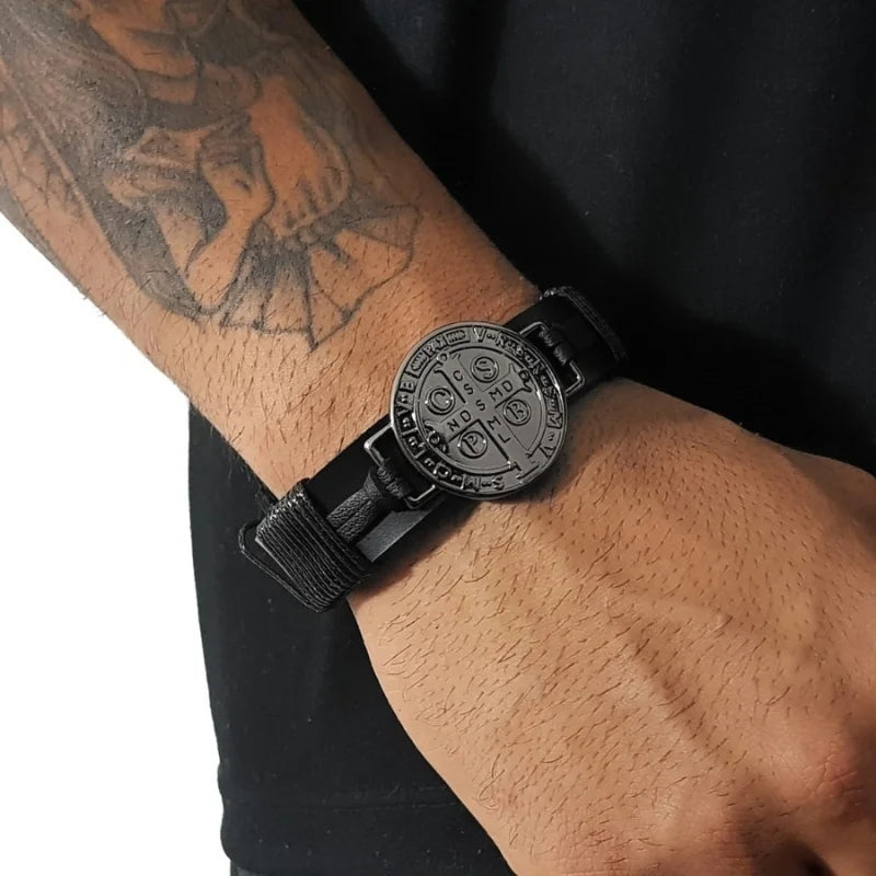 pulseira-masculina-de-couro-sao-bento-protecao-e-fe-soul-fe